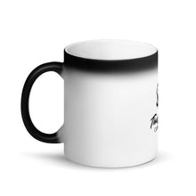 Load image into Gallery viewer, THEGURUCOFFEEBRAND Matte Black Magic Mug
