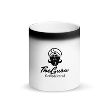 Load image into Gallery viewer, THEGURUCOFFEEBRAND Matte Black Magic Mug
