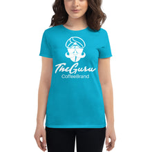 Load image into Gallery viewer, The Guru Coffee Brand Women&#39;s short sleeve t-shirt
